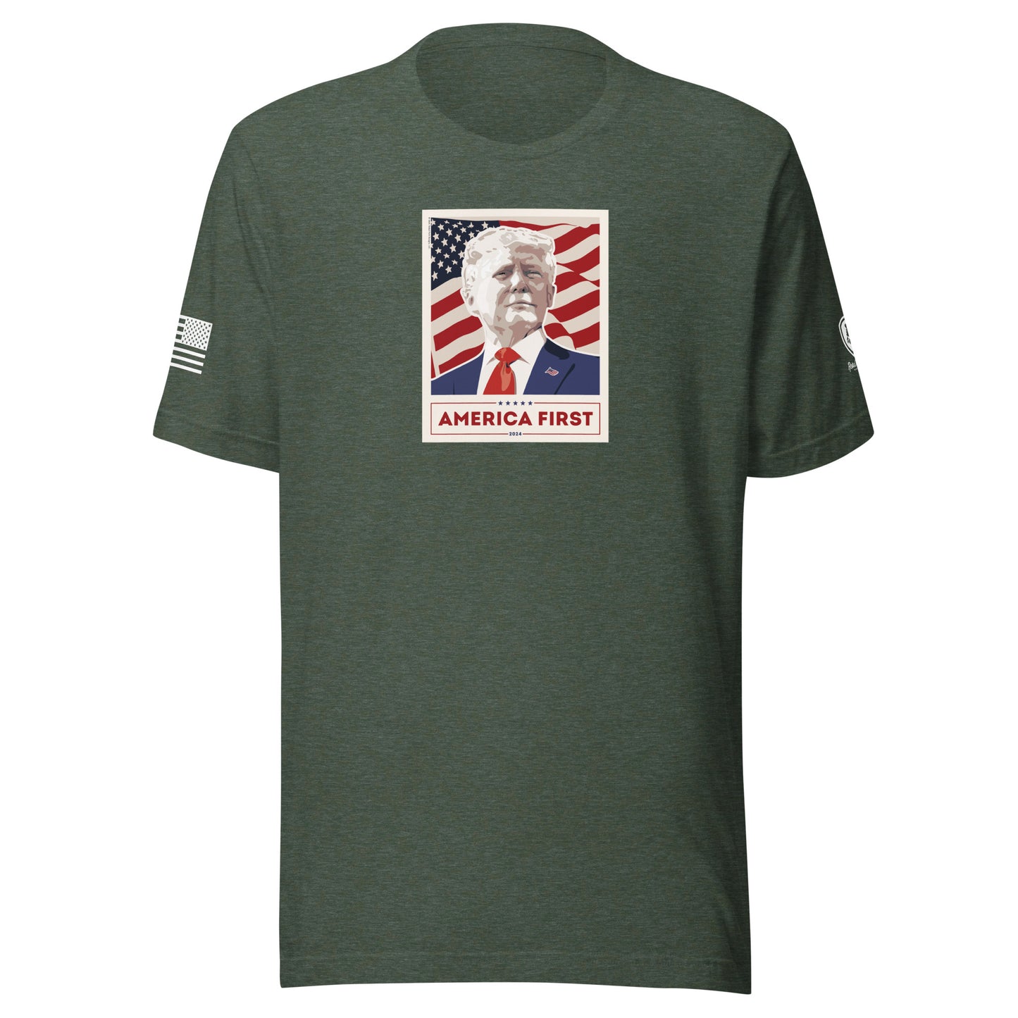Trump Poster Tee – America-First T-Shirt –  MAGA Tees