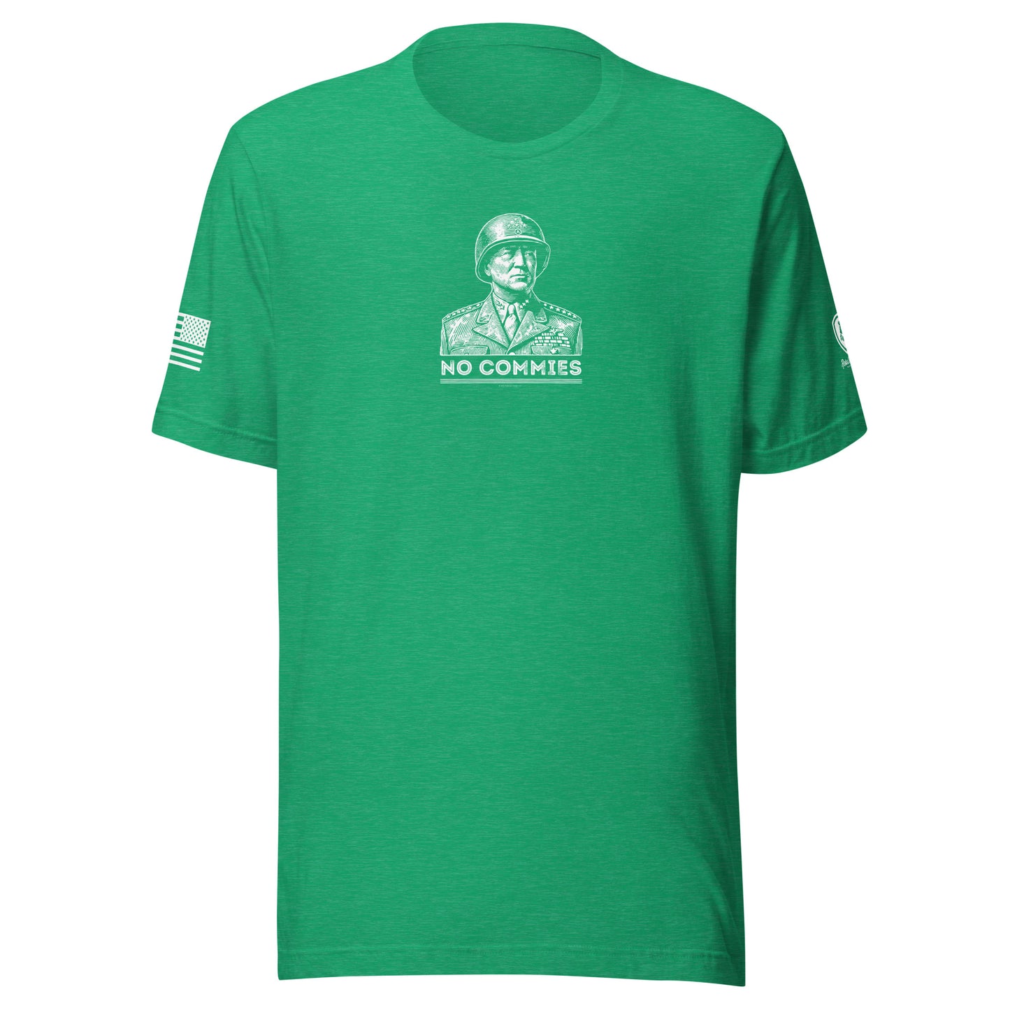 Anti-Communist T-Shirt - "No Commies" Patton Tee – WW2 Tee