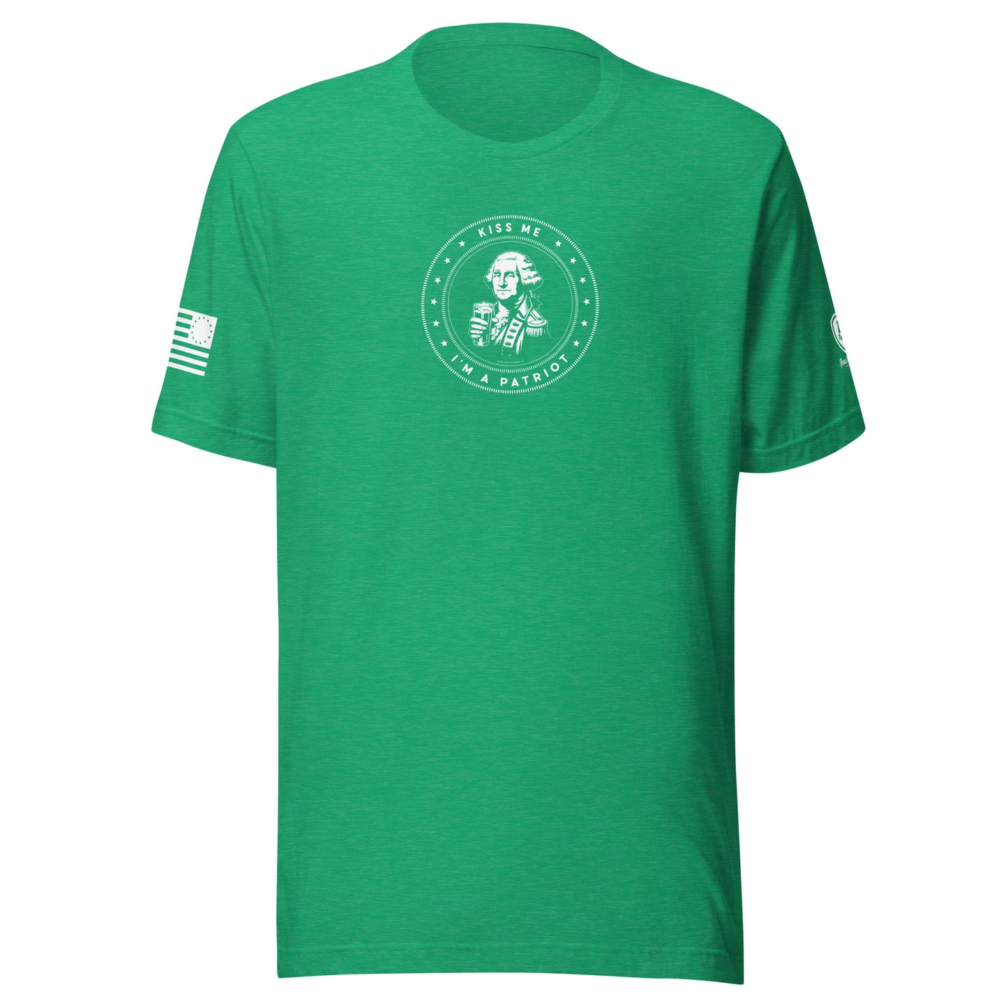 St. Patrick’s Day Tee - Kiss Me - I’m a Patriot Tee 