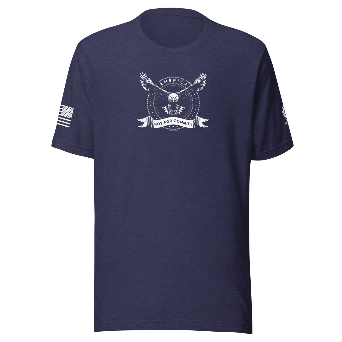 Anti-Communist T-shirt for men - America, Not For Commies 