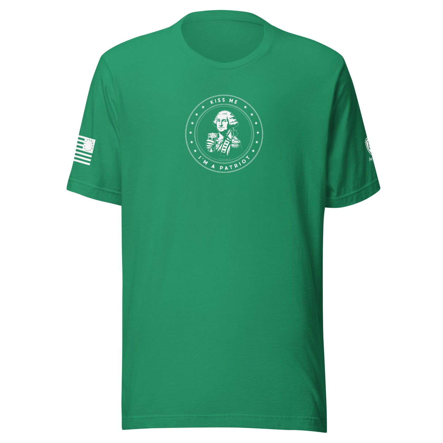 St. Patrick’s Day Tee - Kiss Me - I’m a Patriot Tee 