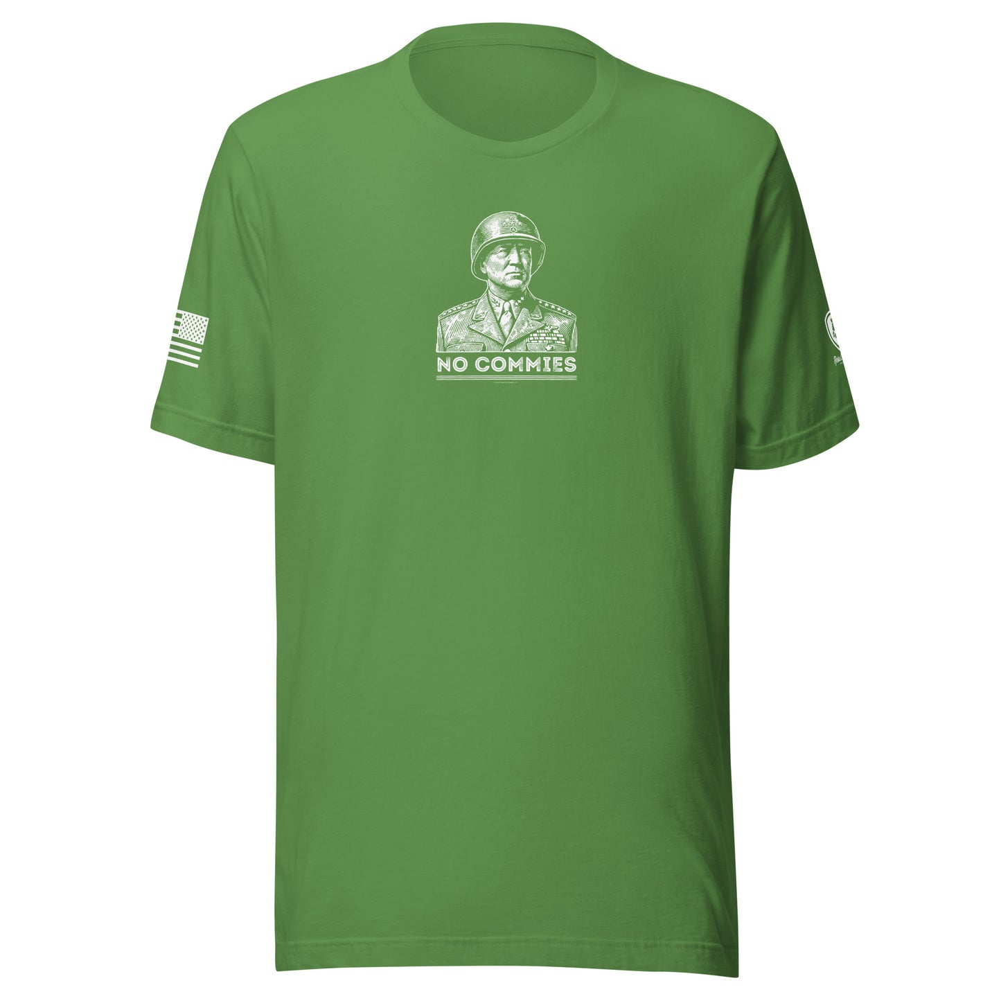 Anti-Communist T-Shirt - "No Commies" Patton Tee – WW2 Tee
