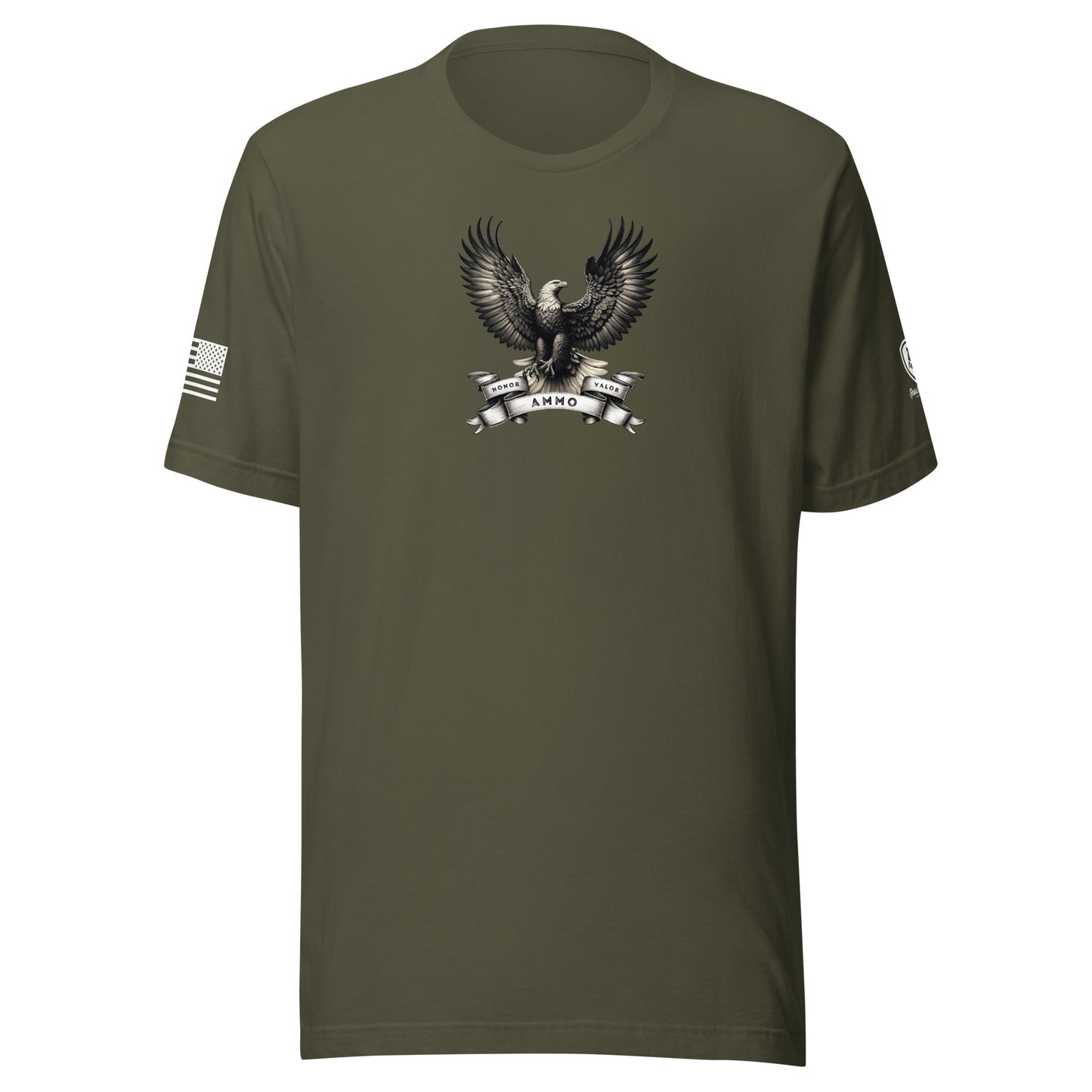 Honor Valor Ammo T-Shirt – 2nd Amendment Shirt for Men