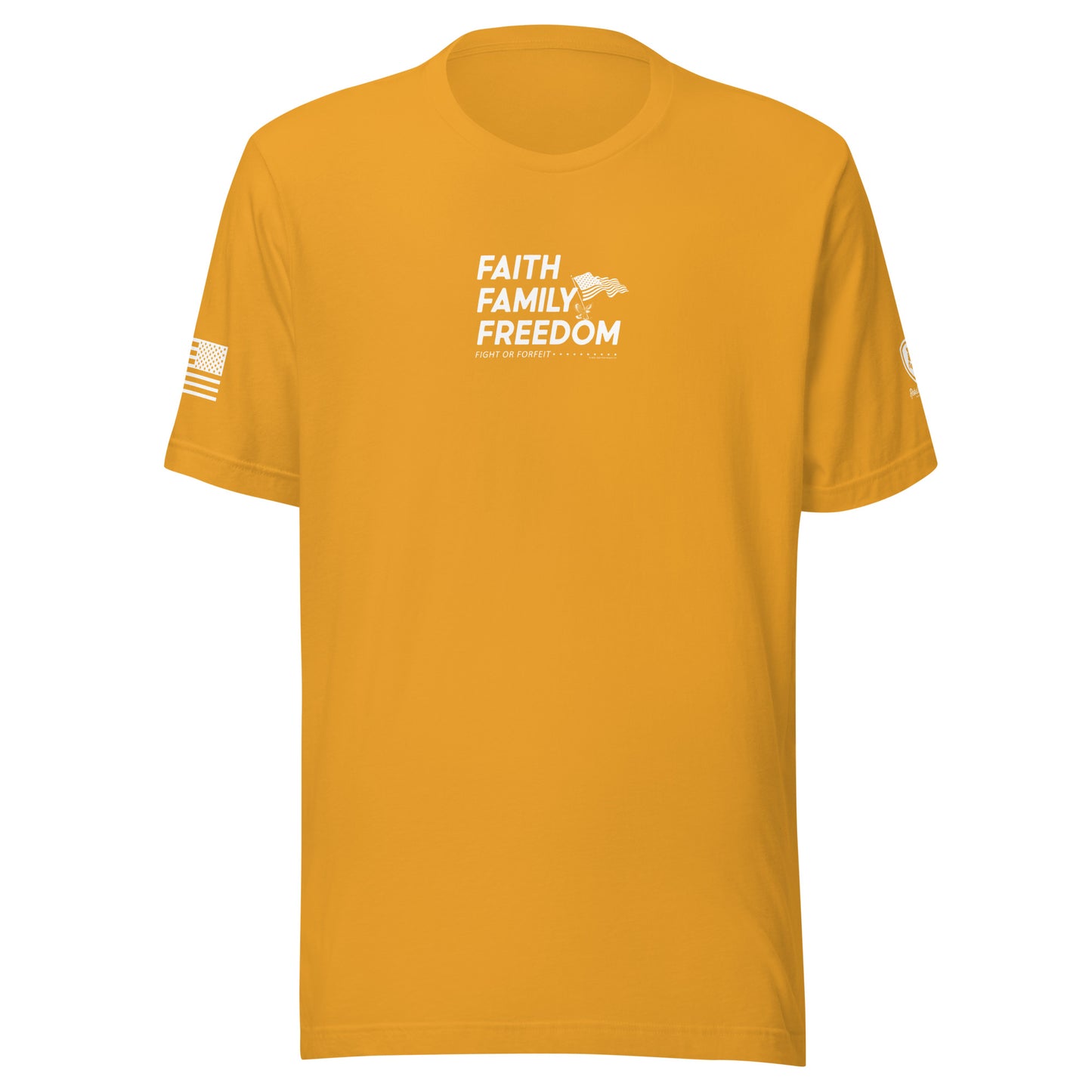 Christian T-Shirts - Faith, Family, Freedom T-Shirt for men