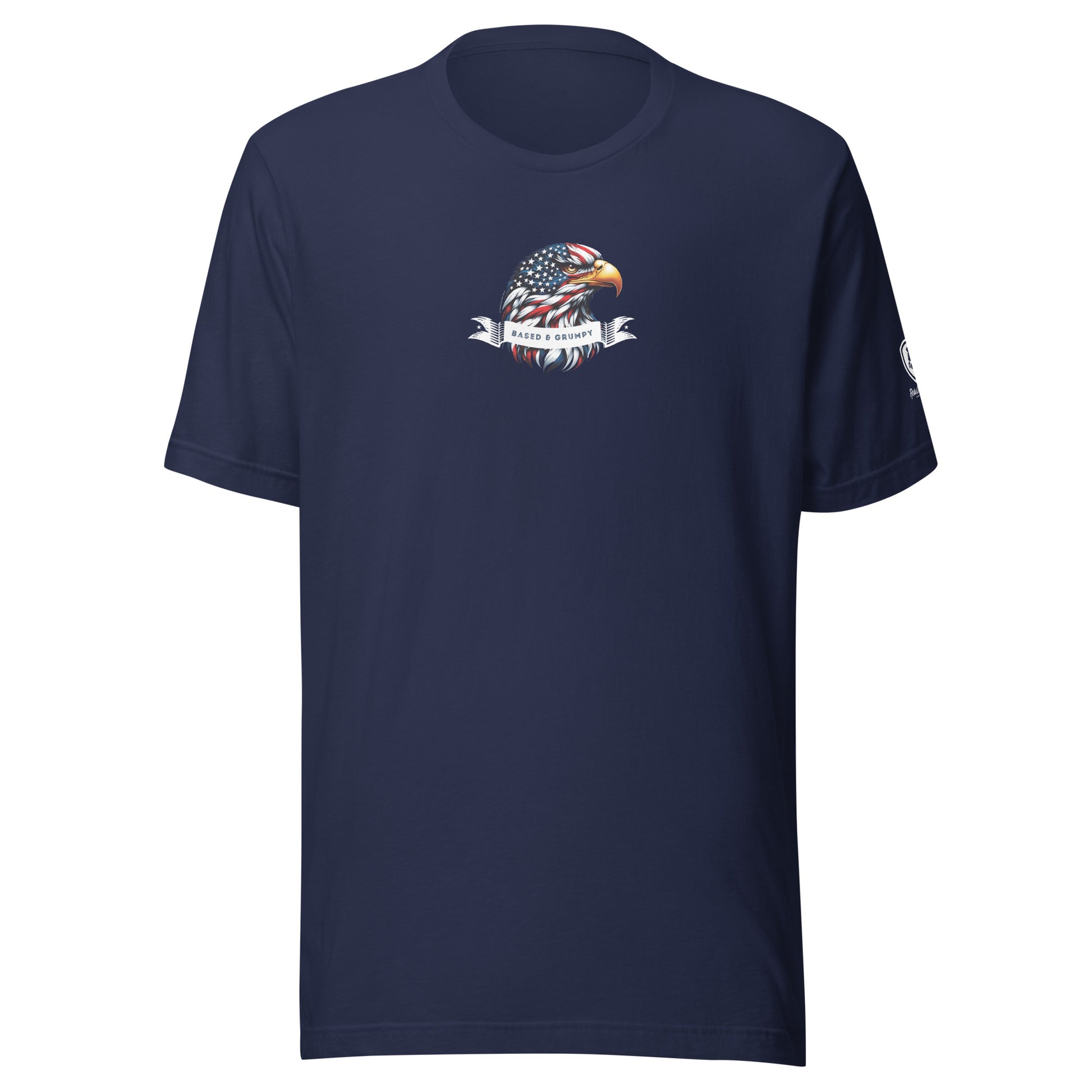 Funny Political Tee - MAGA Tee - Based & Grumpy T-Shirt