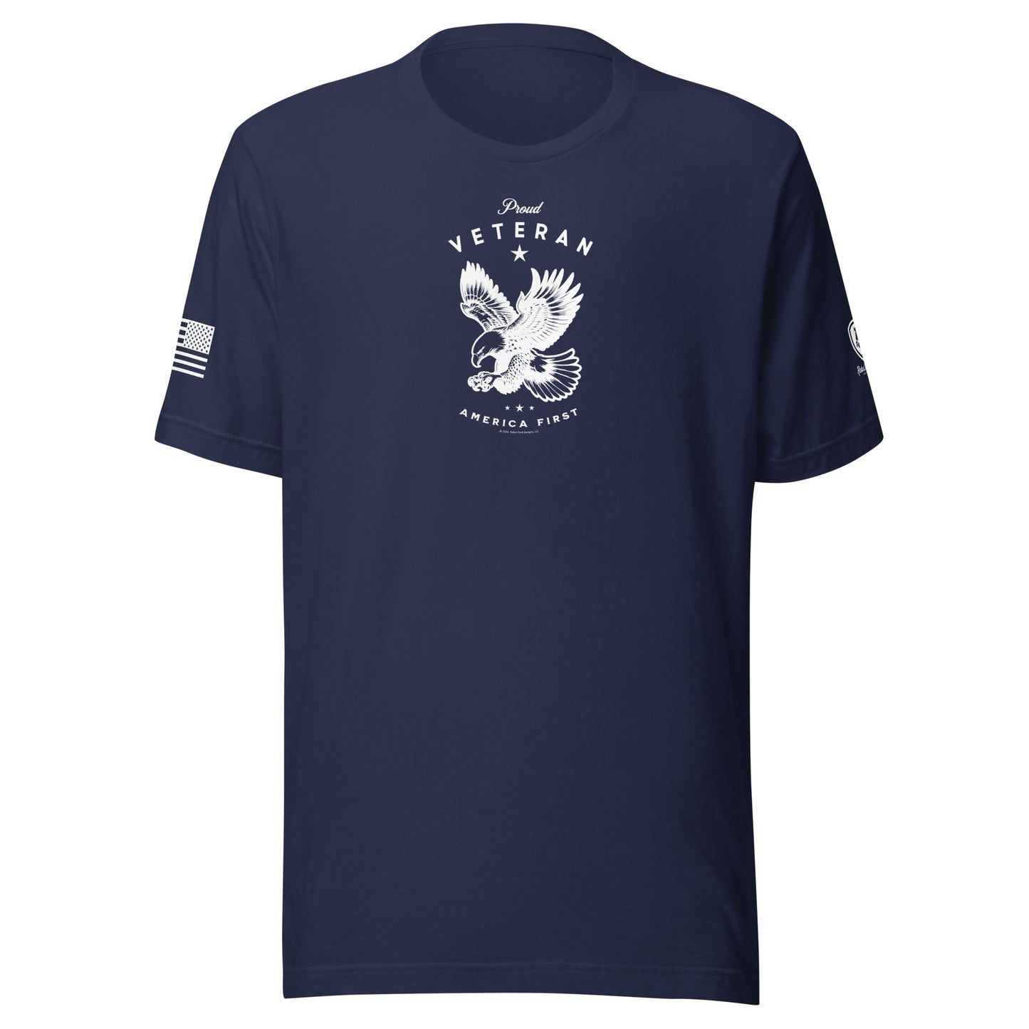 Proud Veteran T-Shirt – Patriotic Tee for Men Military Tee