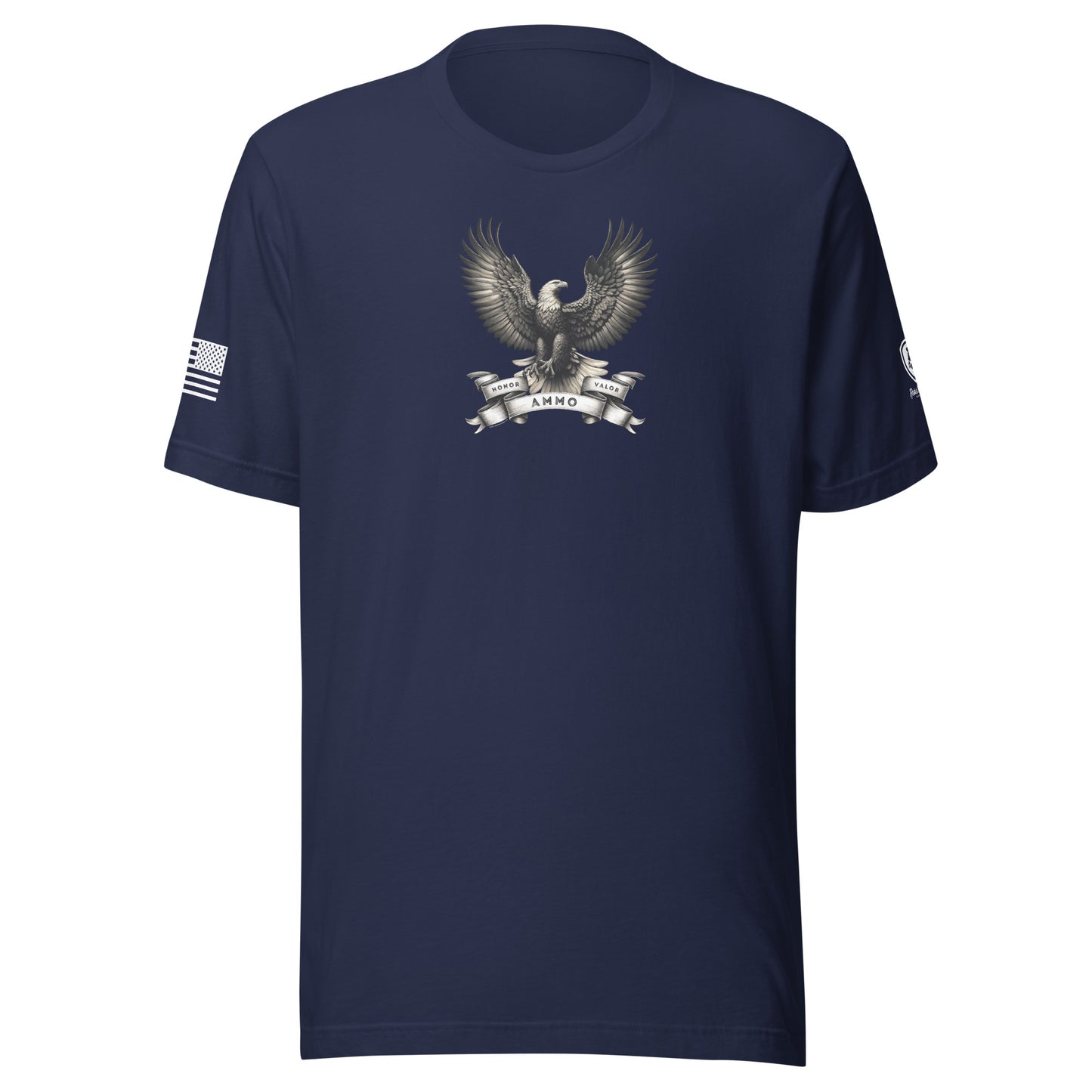 Honor Valor Ammo T-Shirt – 2nd Amendment Shirt for Men