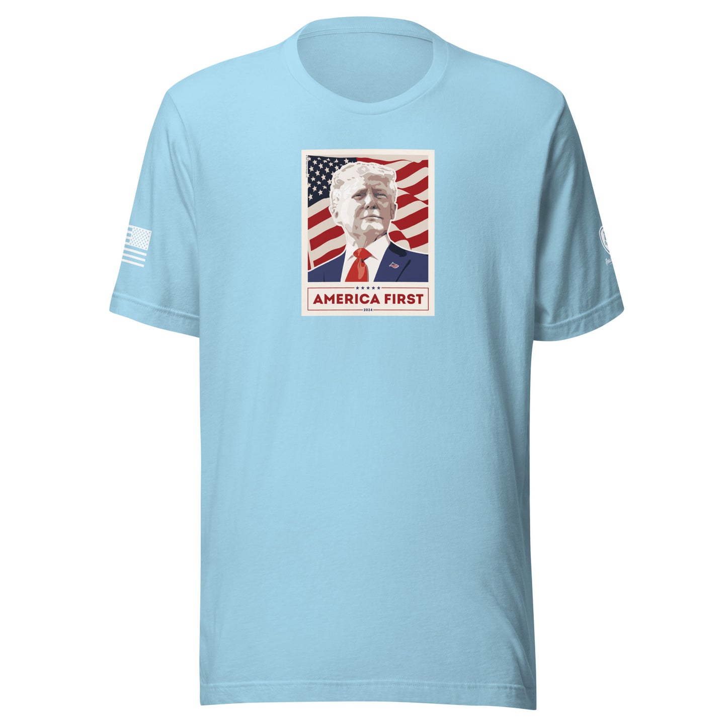 Trump Poster Tee – America-First T-Shirt –  MAGA Tees