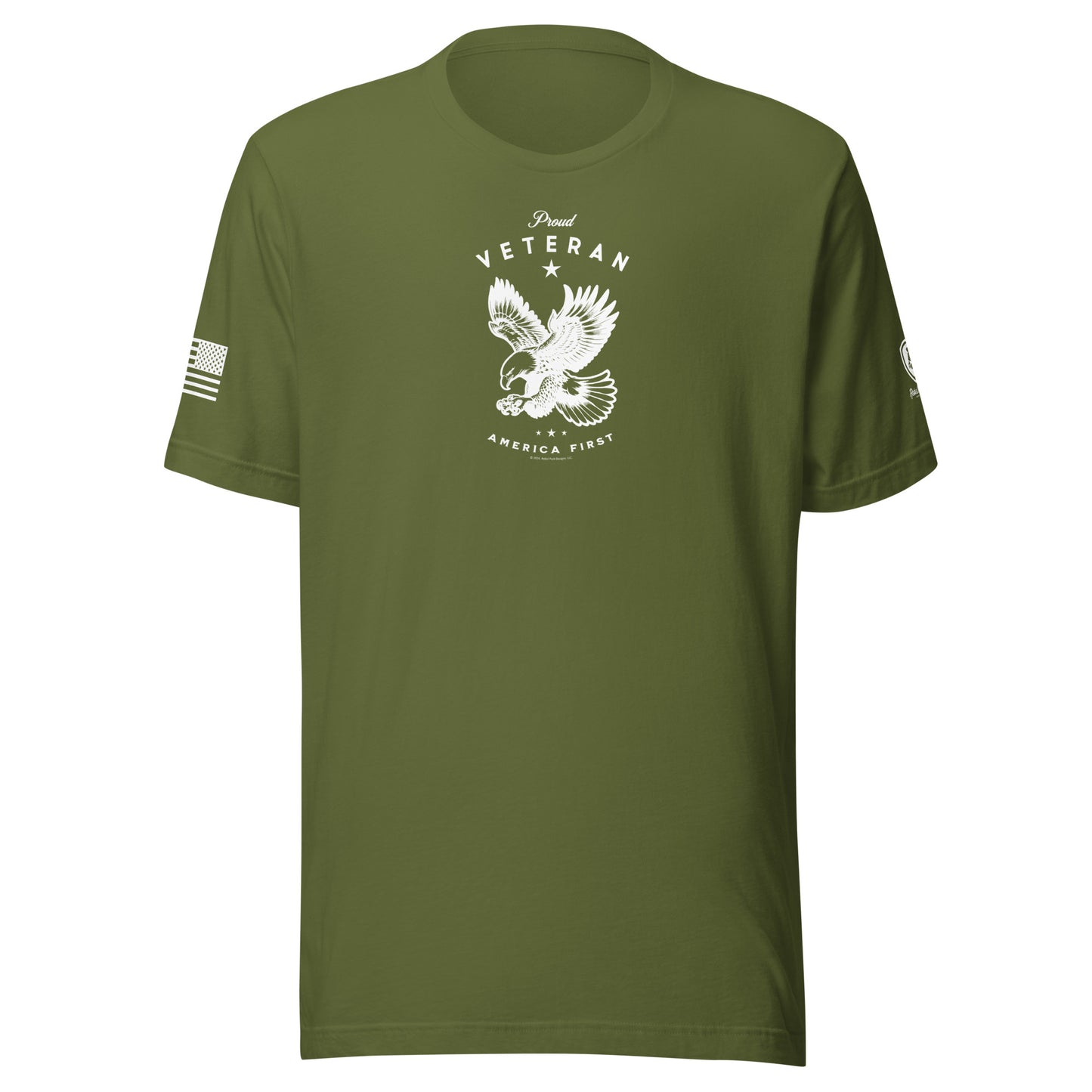 Proud Veteran T-Shirt – Patriotic Tee for Men Military Tee
