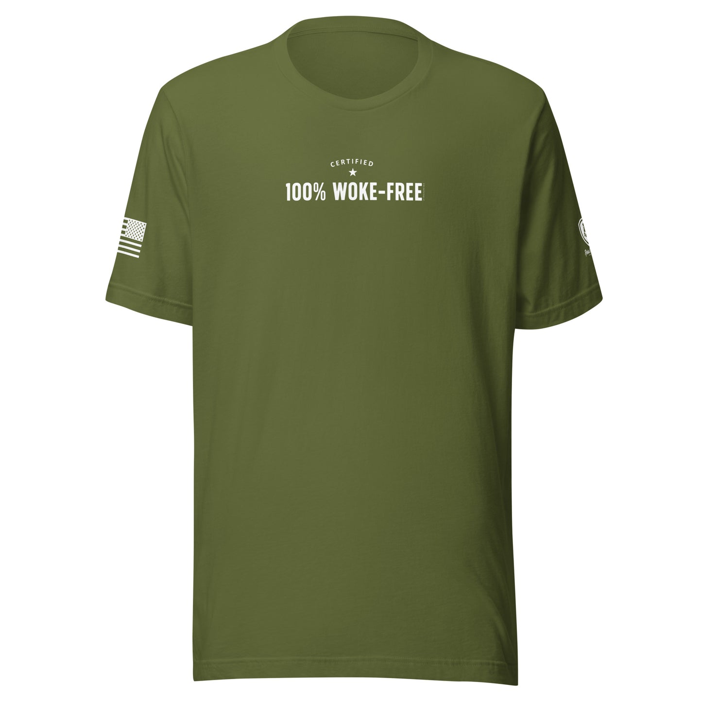 100% Woke-Free T-Shirt – Anti-Woke T-Shirt for Men