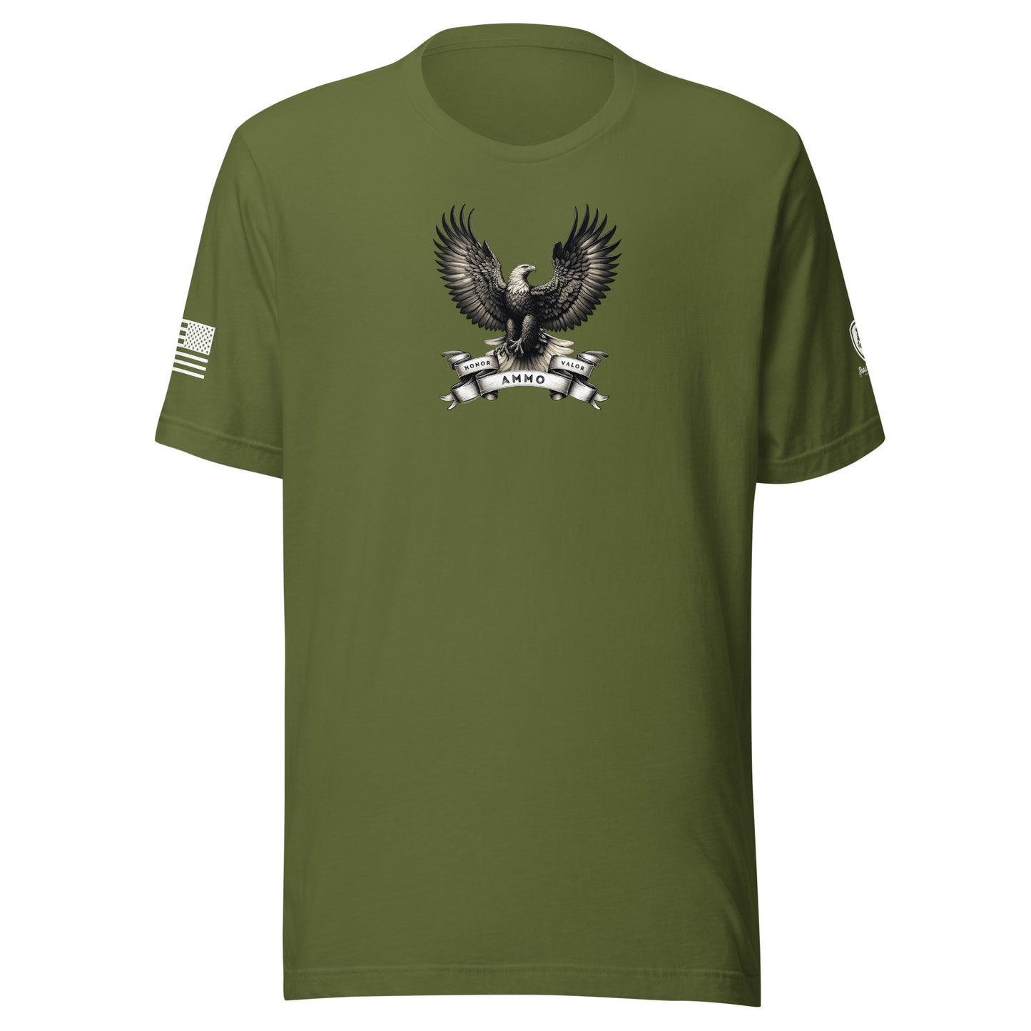 Honor Valor Ammo T-Shirt – 2nd Amendment Shirt for Men