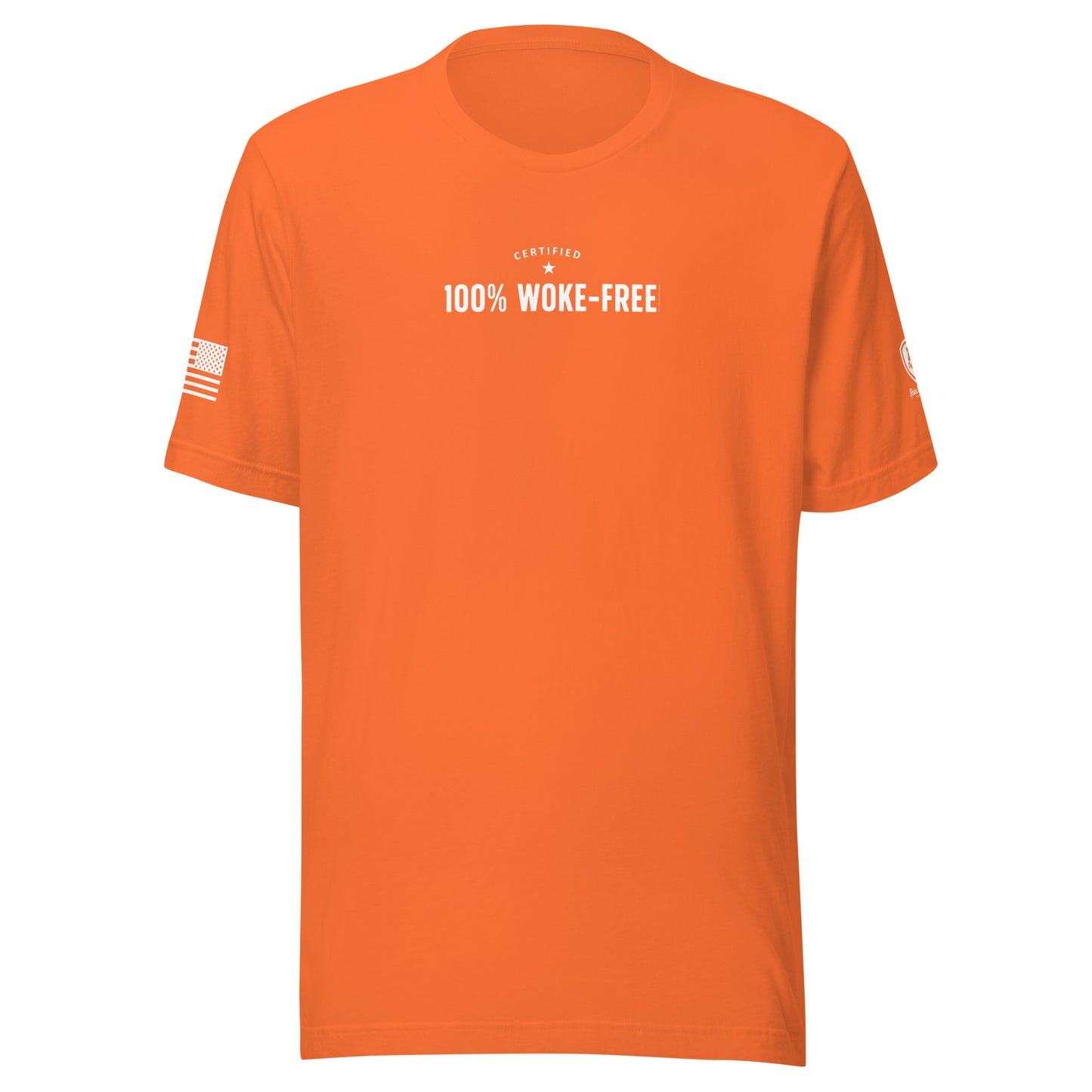 100% Woke-Free T-Shirt – Anti-Woke T-Shirt for Men