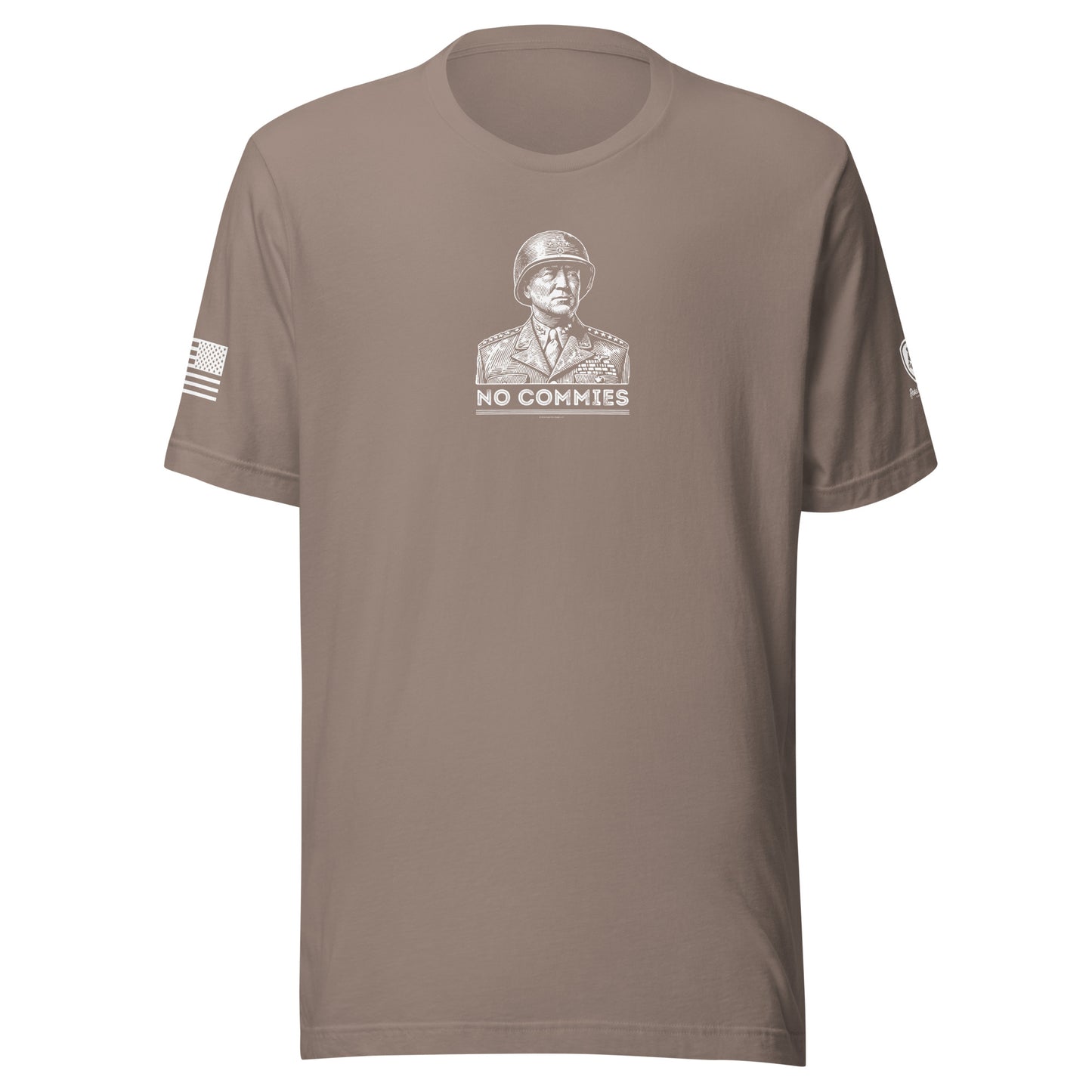 Anti-Communist T-Shirt - "No Commies" Patton Tee – WW2 Tee