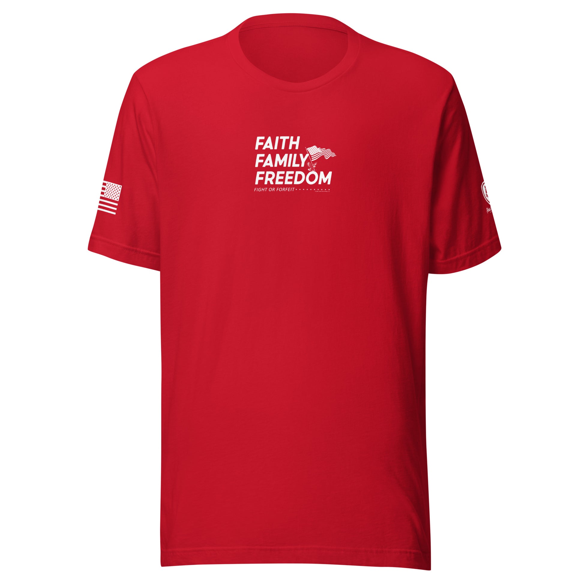 Christian T-Shirts - Faith, Family, Freedom T-Shirt for men