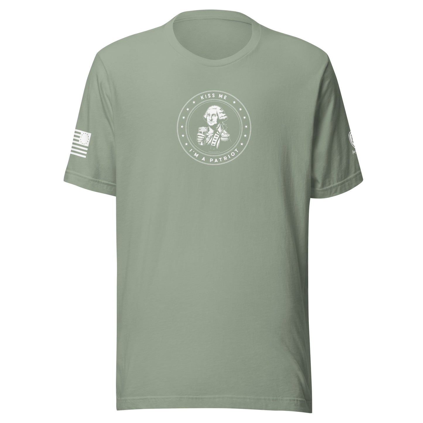 St. Patrick’s Day Tee - Kiss Me - I’m a Patriot Tee 