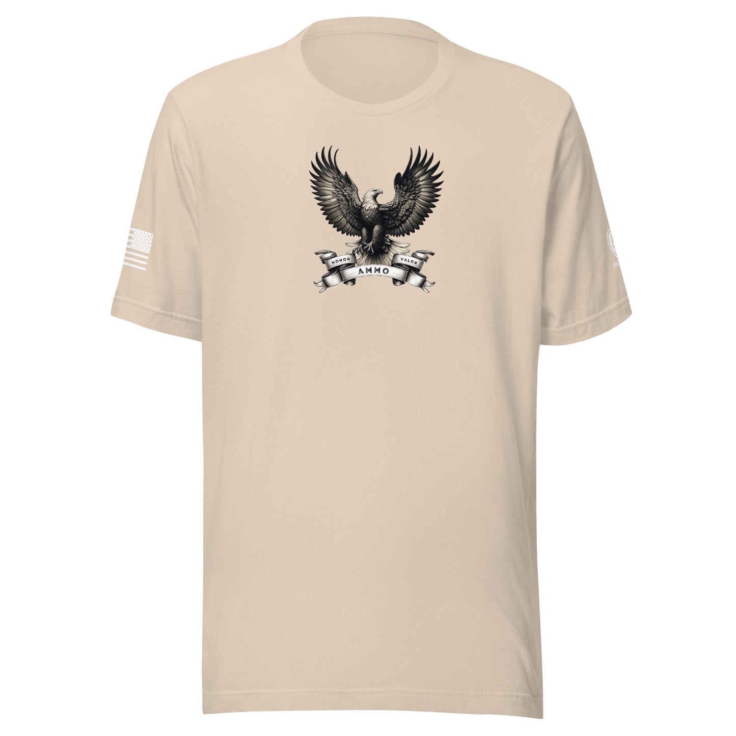 Honor Valor Ammo T-Shirt – 2nd Amendment Shirt for Men