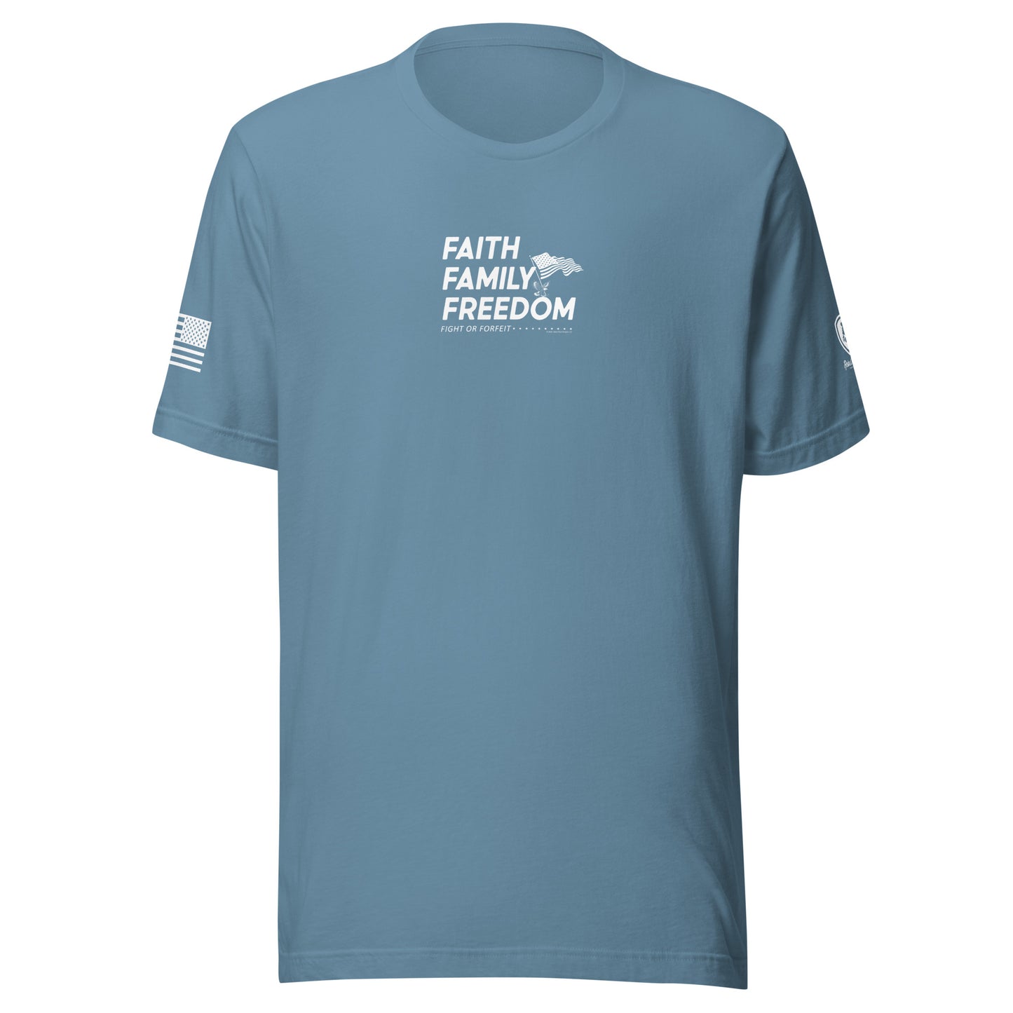 Christian T-Shirts - Faith, Family, Freedom T-Shirt for men