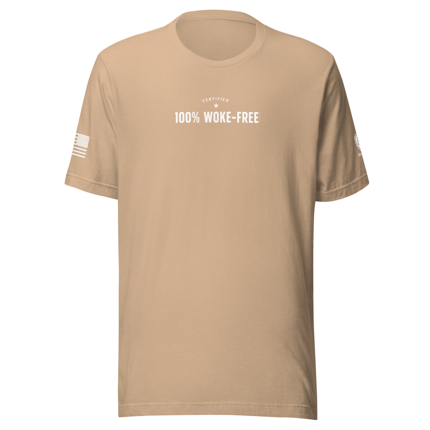 100% Woke-Free T-Shirt – Anti-Woke T-Shirt for Men