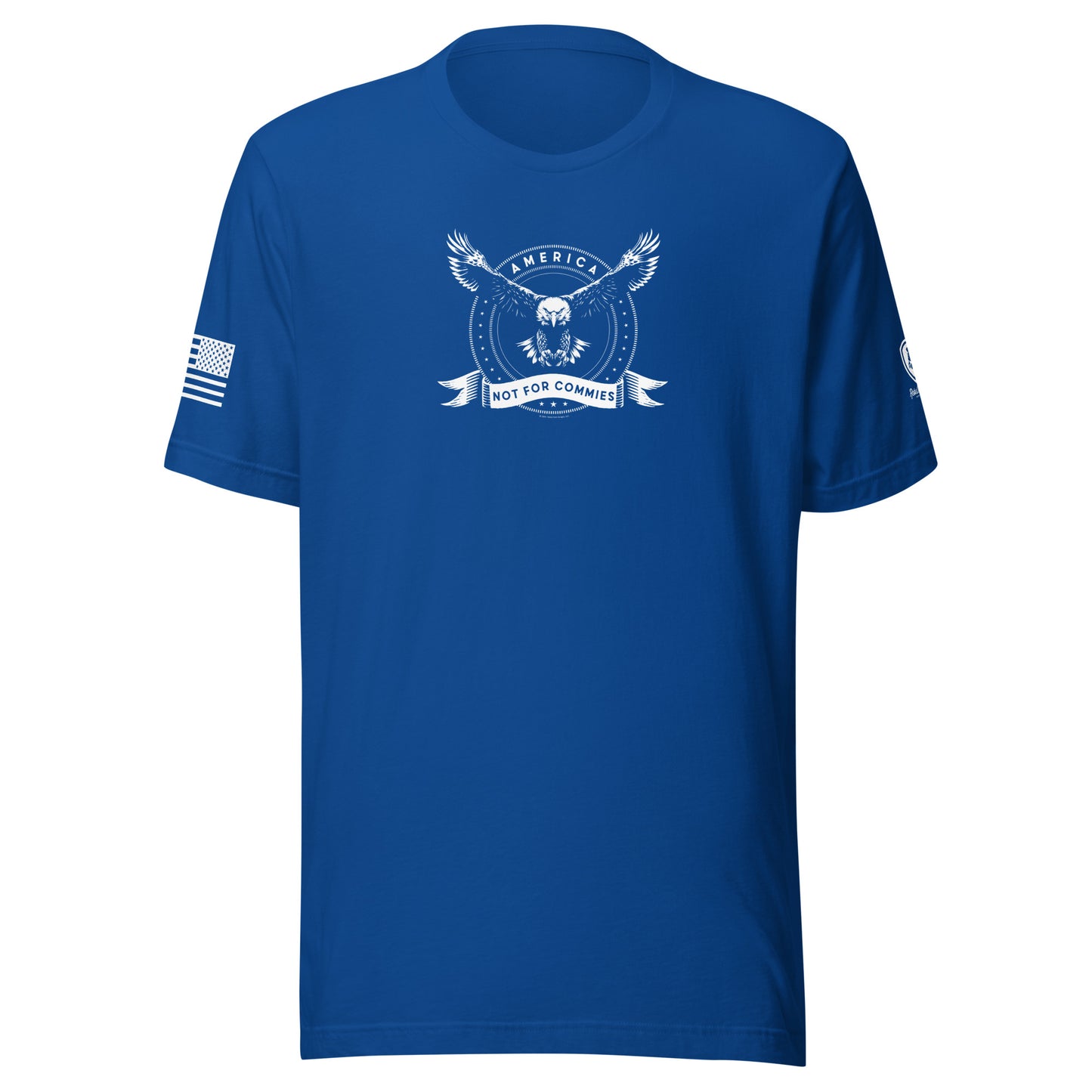Anti-Communist T-shirt for men - America, Not For Commies 