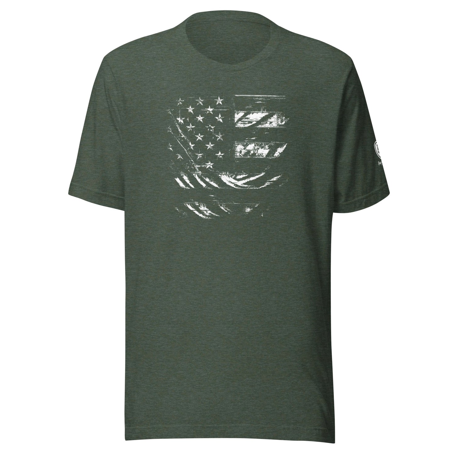 USA Flag Tee – Premium - Quality American Flag Graphic Tee - Rebel Park USA
