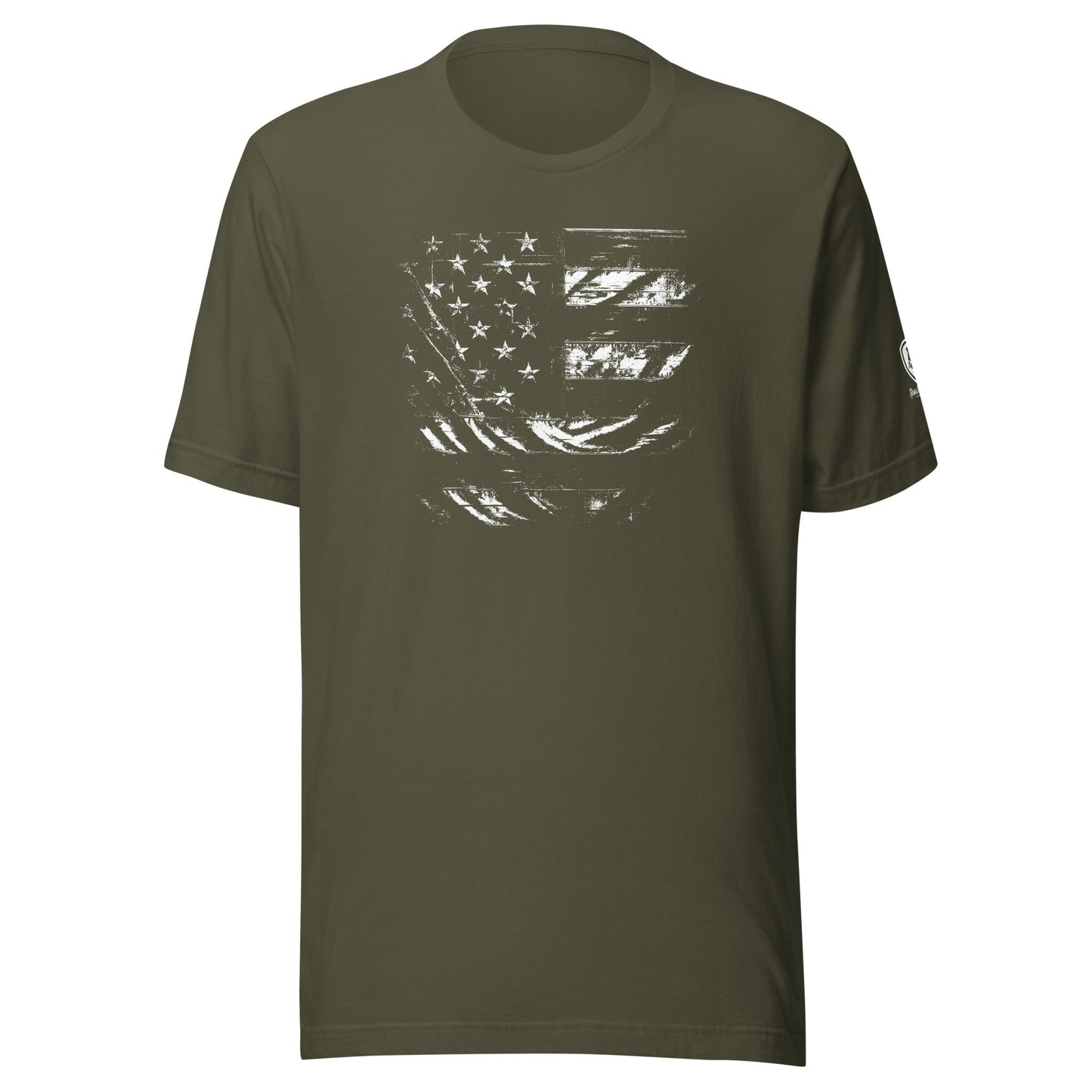 USA Flag Tee – Premium - Quality American Flag Graphic Tee - Rebel Park USA
