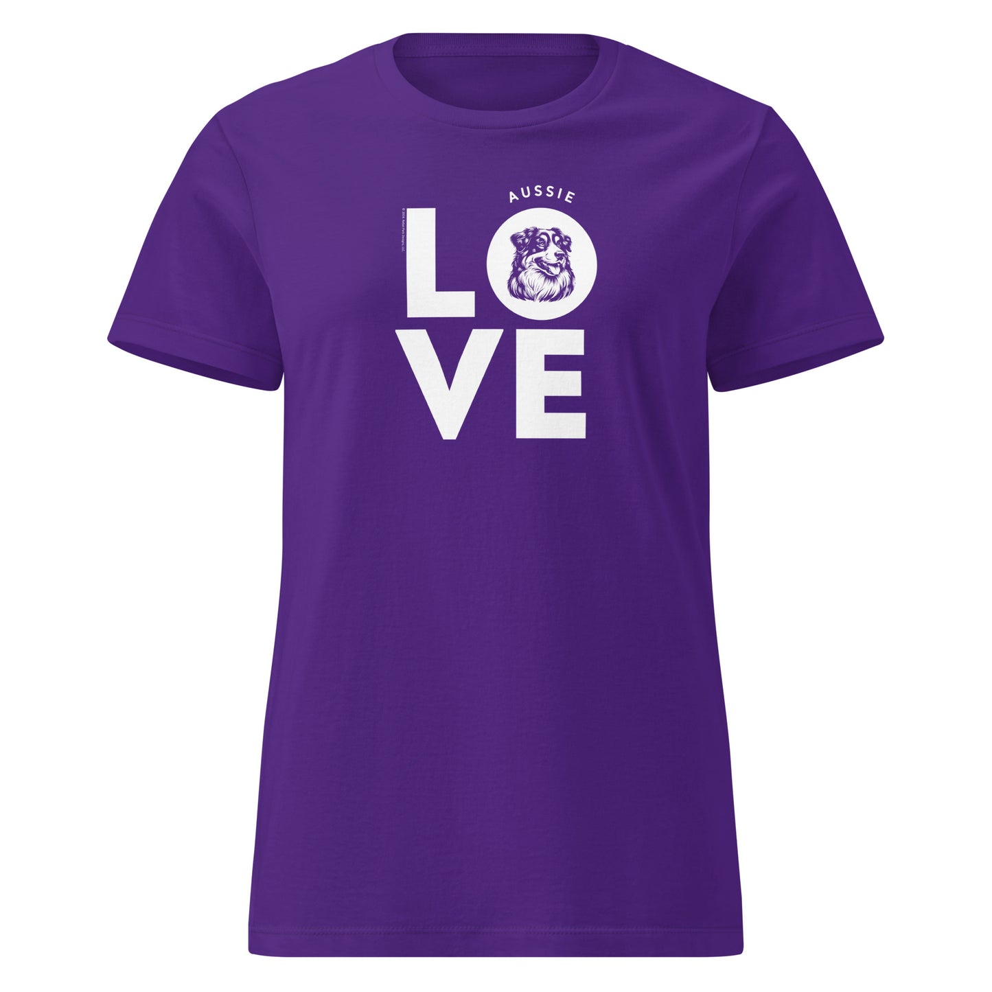 Dog Lover's Tee  for Women - Australian Shepherd T-Shirt