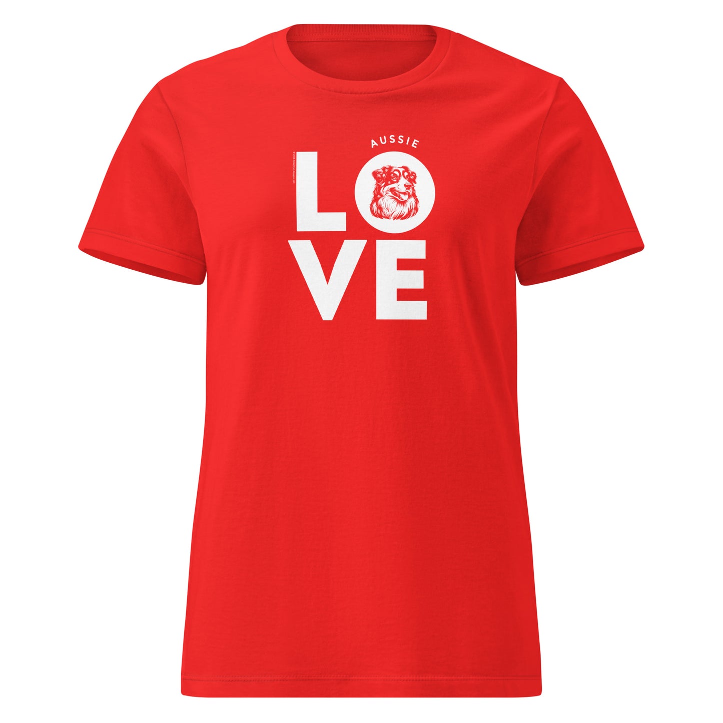 Dog Lover's Tee  for Women - Australian Shepherd T-Shirt