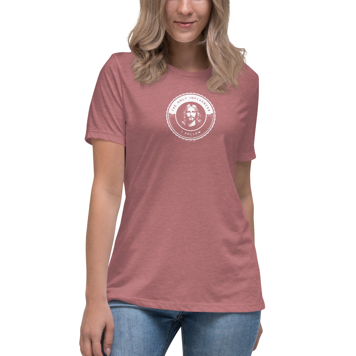 Women's Christian Tee - Jesus The Only Influencer I Follow