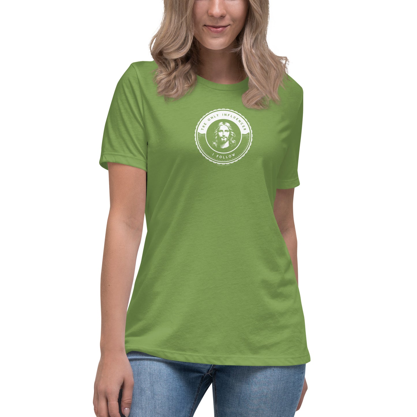 Women's Christian Tee - Jesus The Only Influencer I Follow