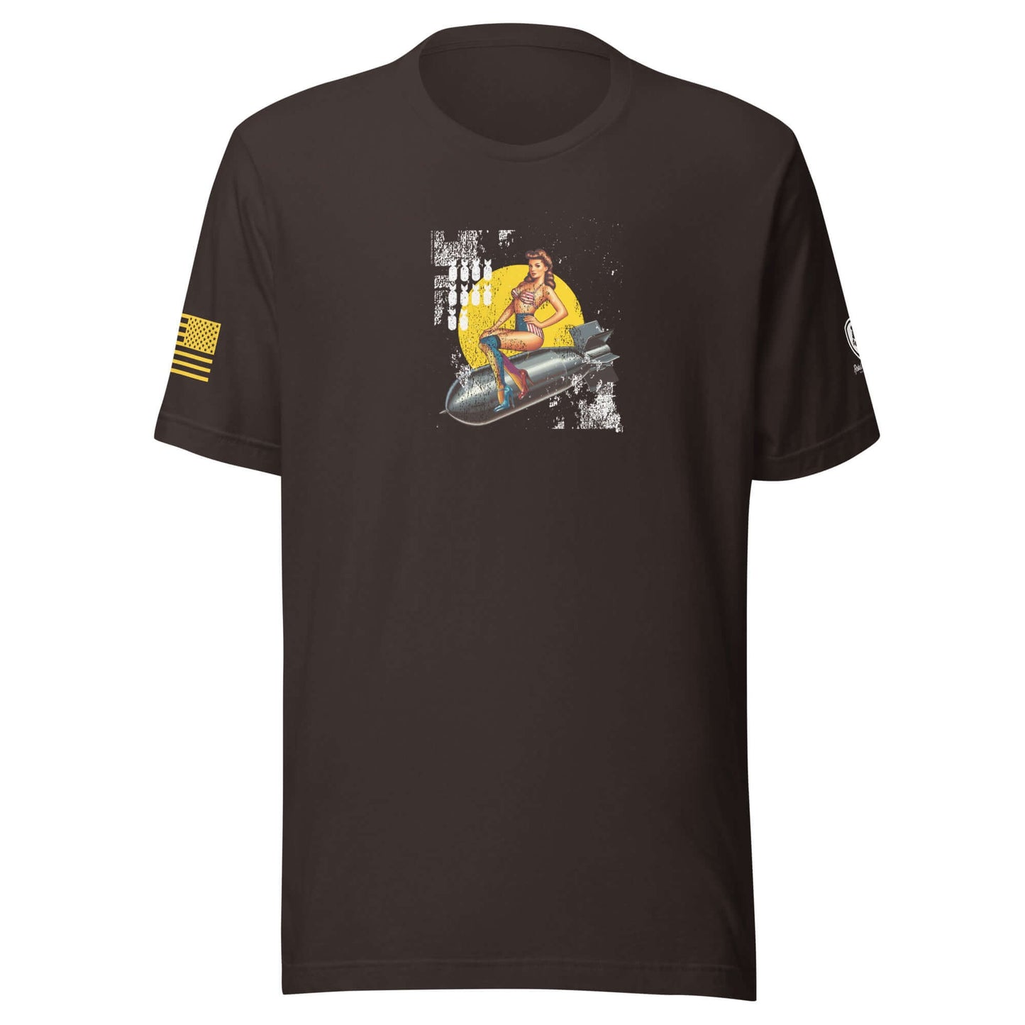 WW2 Conservative Graphic Tee - Bomber Nose Art T-Shirt - Rebel Park USA