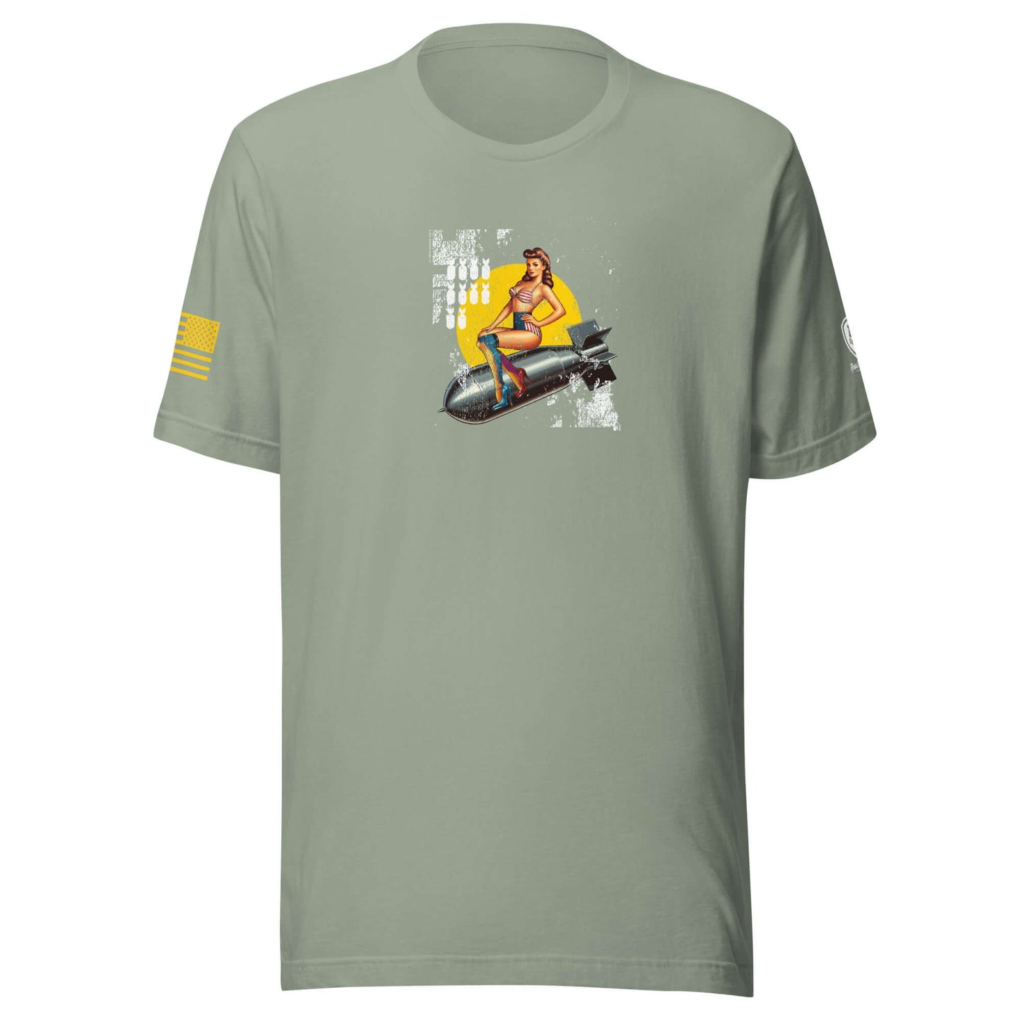 WW2 Conservative Graphic Tee - Bomber Nose Art T-Shirt - Rebel Park USA