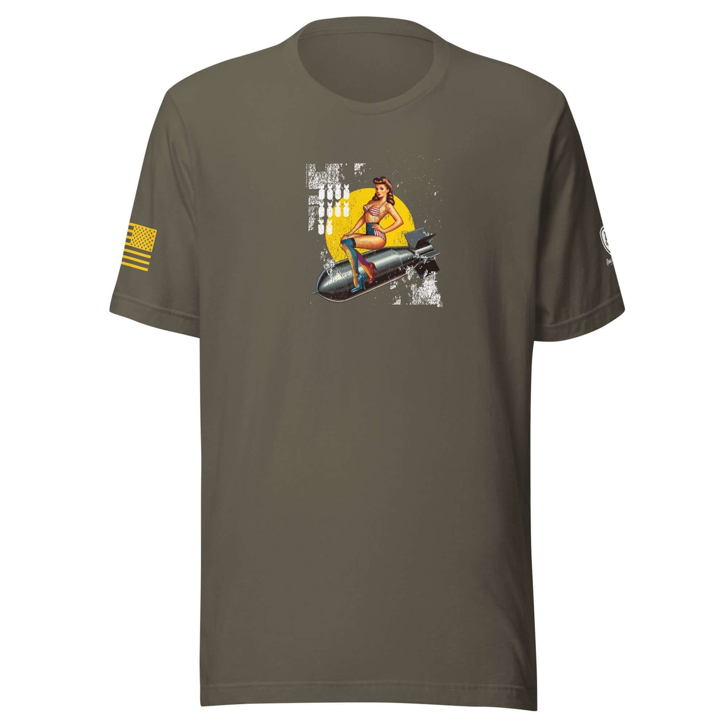 WW2 Conservative Graphic Tee - Bomber Nose Art T-Shirt - Rebel Park USA