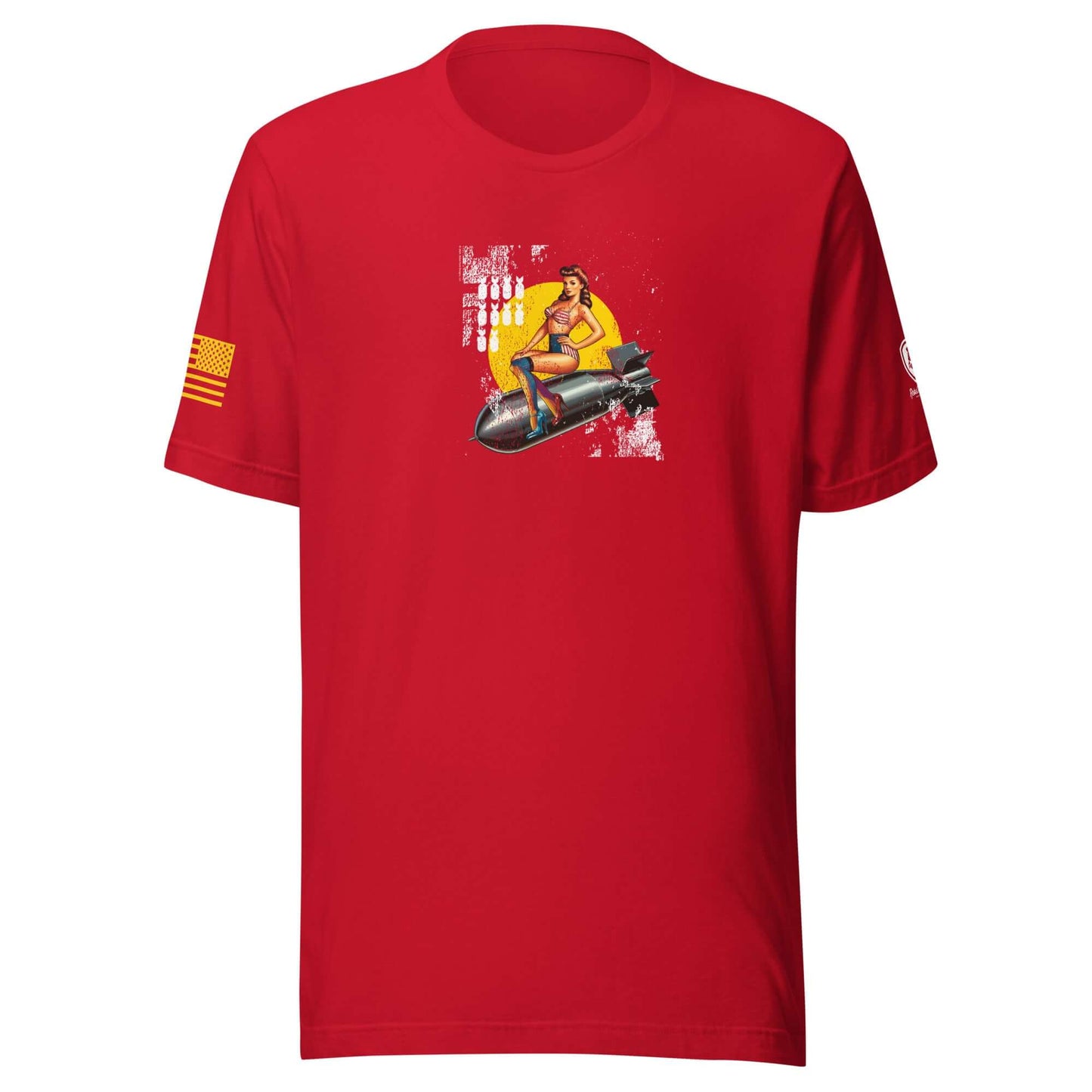 WW2 Conservative Graphic Tee - Bomber Nose Art T-Shirt - Rebel Park USA