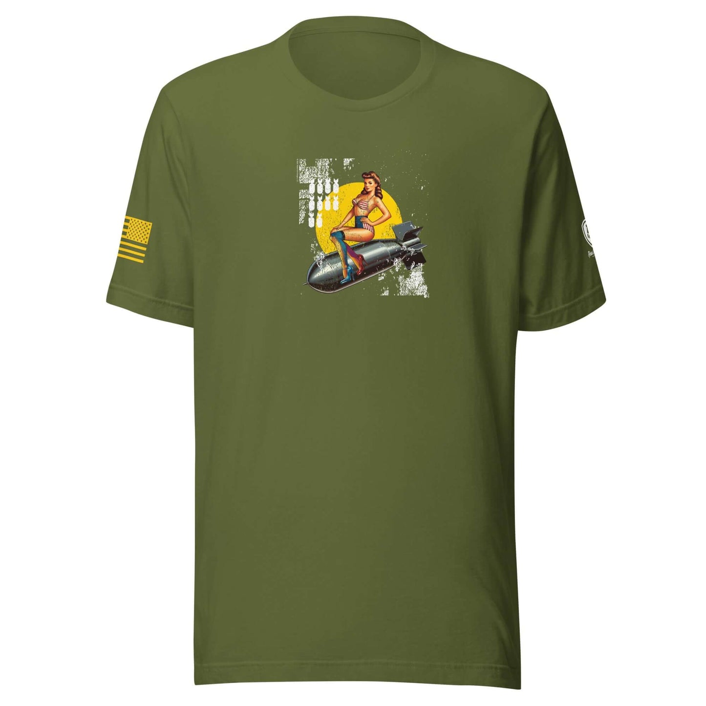 WW2 Conservative Graphic Tee - Bomber Nose Art T-Shirt - Rebel Park USA