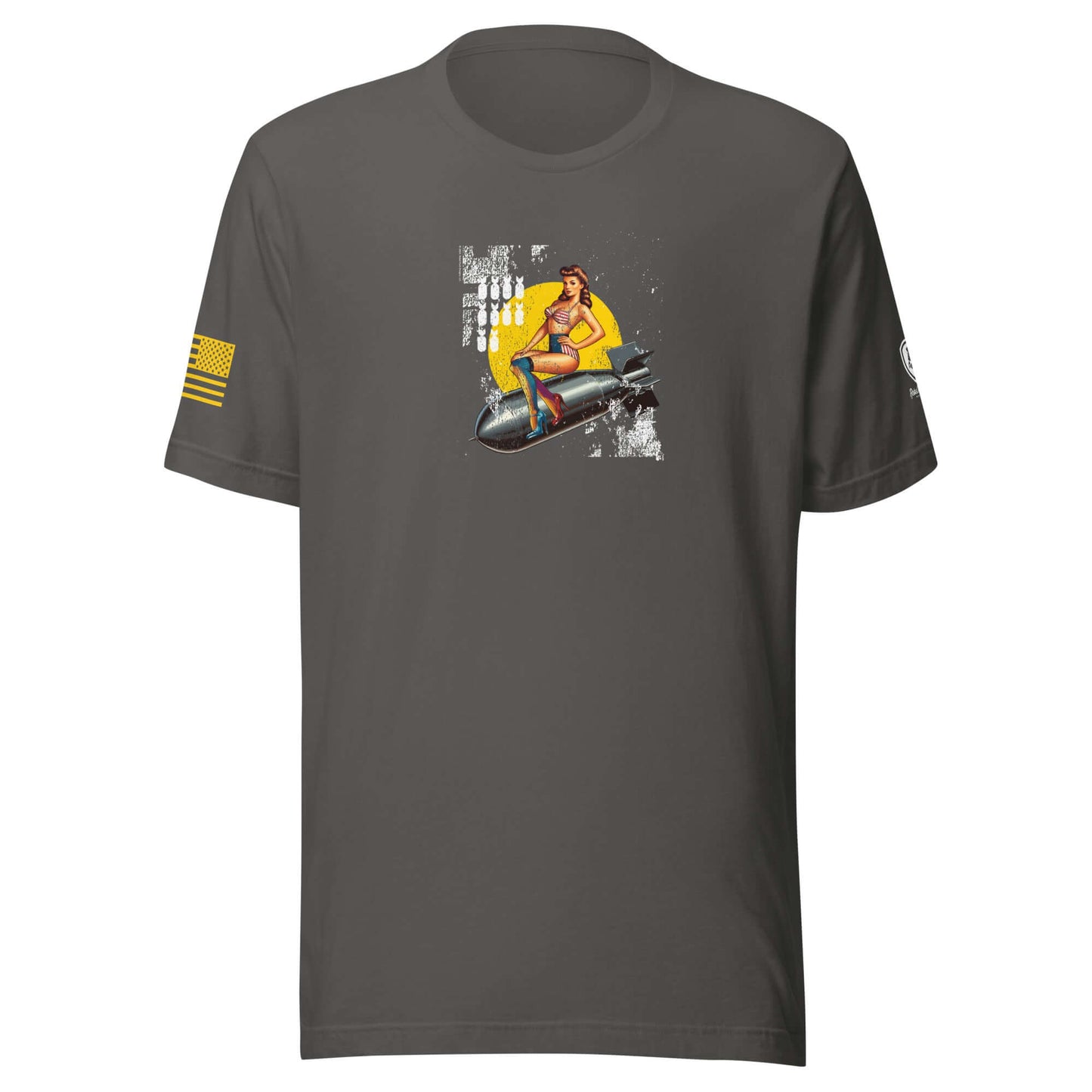WW2 Conservative Graphic Tee - Bomber Nose Art T-Shirt - Rebel Park USA
