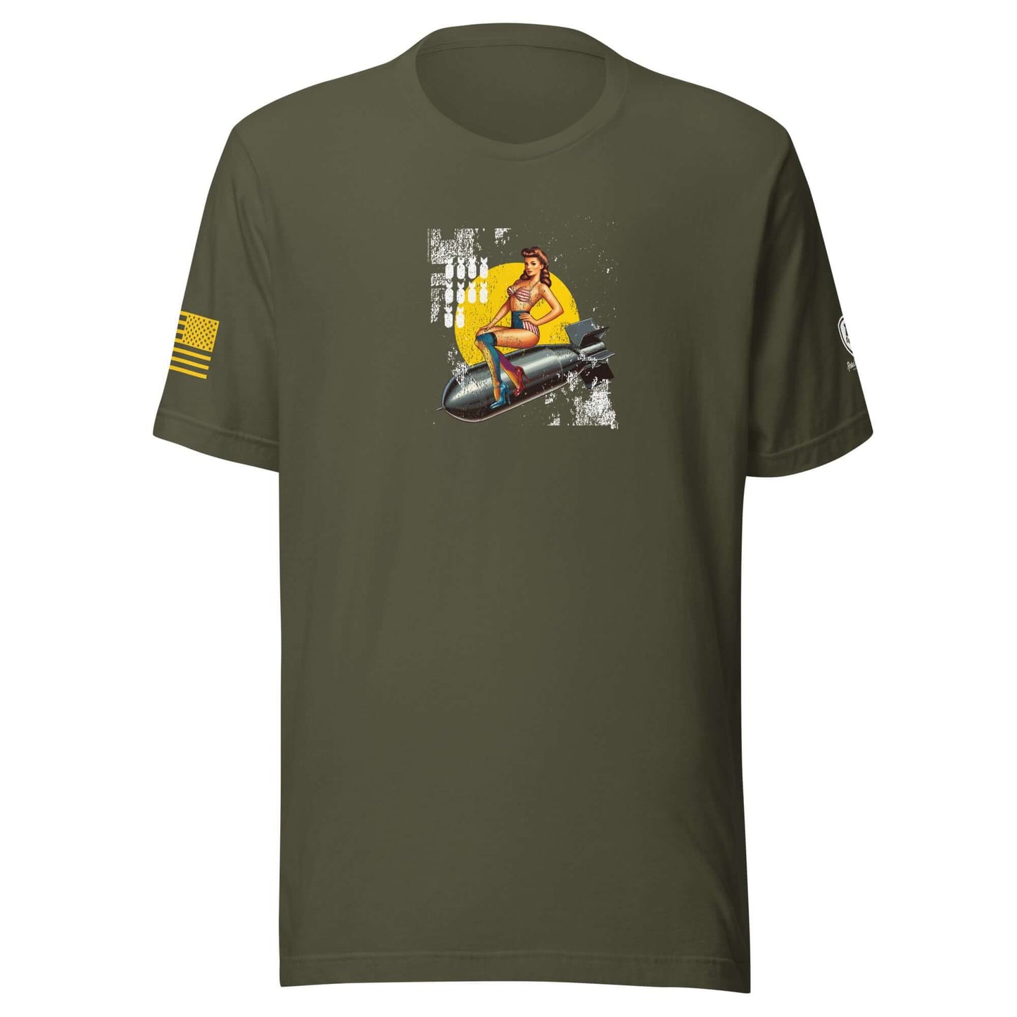 WW2 Conservative Graphic Tee - Bomber Nose Art T-Shirt - Rebel Park USA