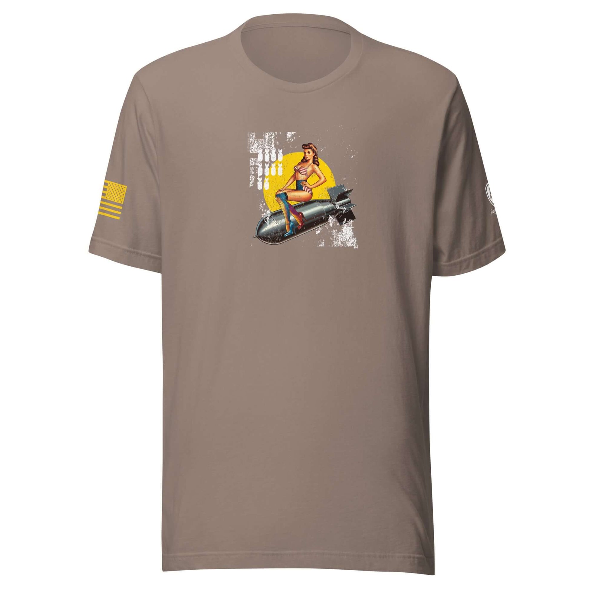 WW2 Conservative Graphic Tee - Bomber Nose Art T-Shirt - Rebel Park USA