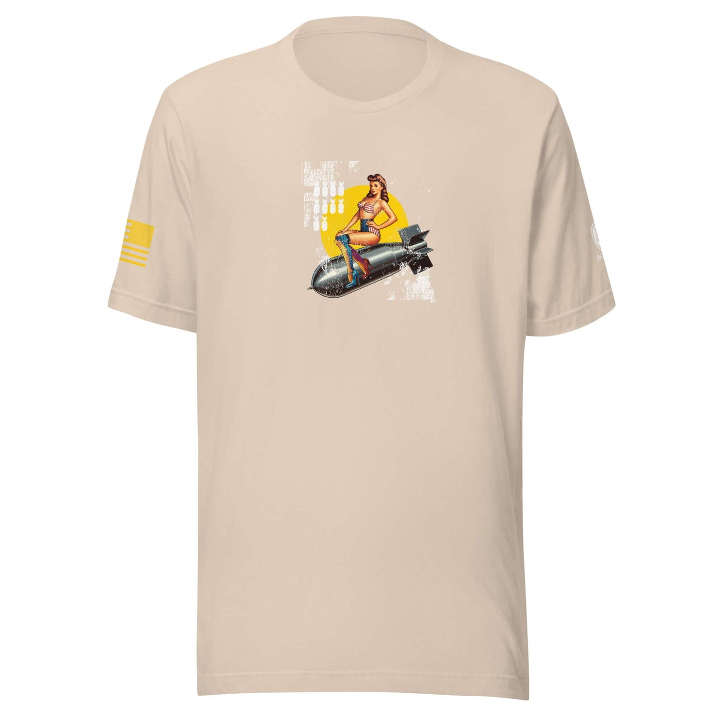 WW2 Conservative Graphic Tee - Bomber Nose Art T-Shirt - Rebel Park USA