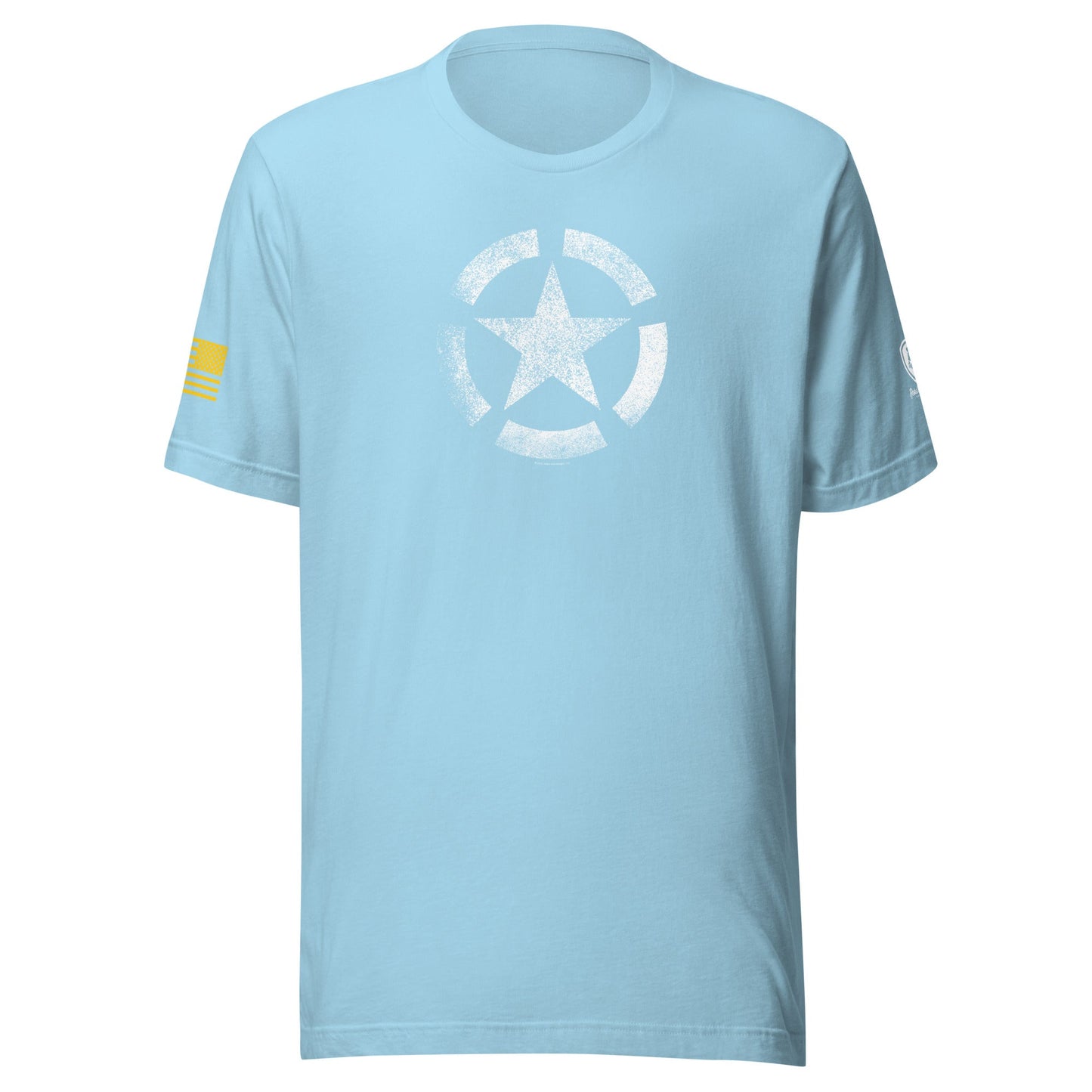 WW2 Star T-Shirt – Vintage Patriotic Tee – USA Flag Shirt for Men - Rebel Park USA