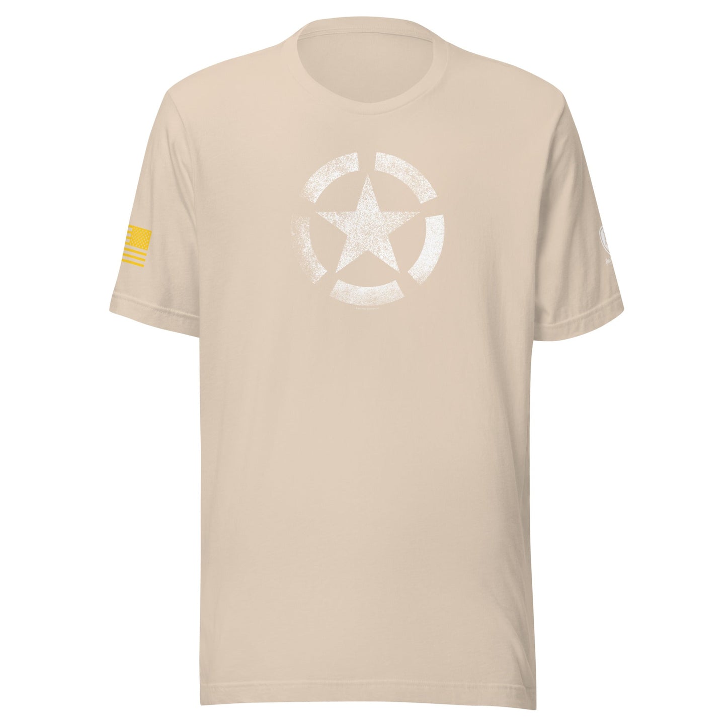 WW2 Star T-Shirt – Vintage Patriotic Tee – USA Flag Shirt for Men - Rebel Park USA