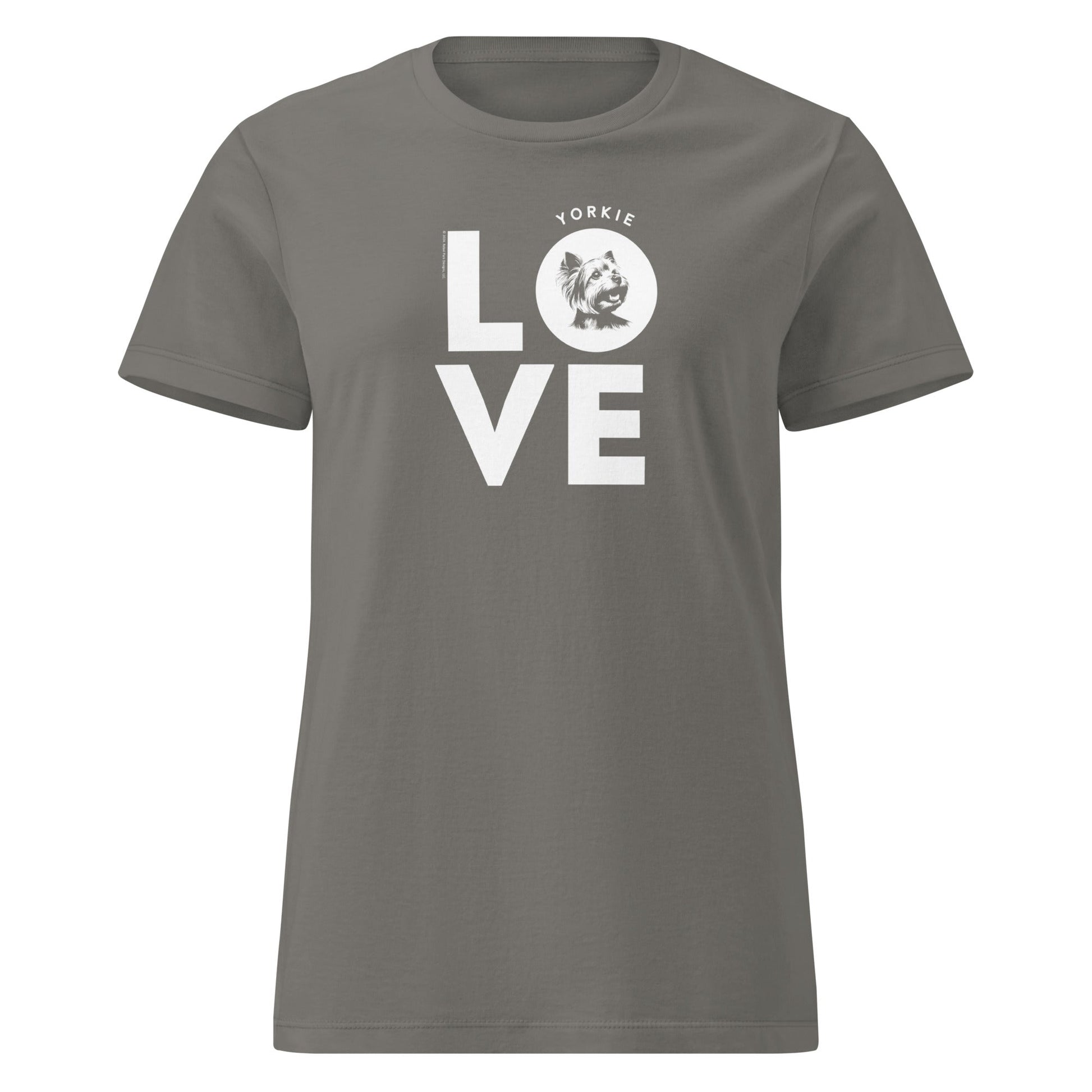Yorkshire Terrier Tee - Dog Lovers T-Shirt - Womens T-shirt – Yorkie Love - Rebel Park USA