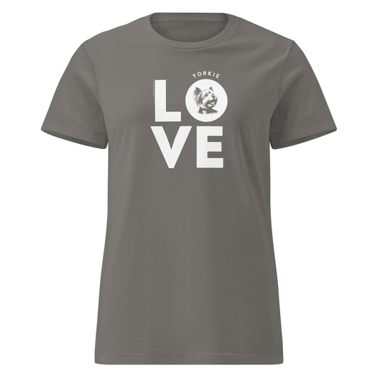 Yorkshire Terrier Tee - Dog Lovers T-Shirt - Womens T-shirt – Yorkie Love - Rebel Park USA